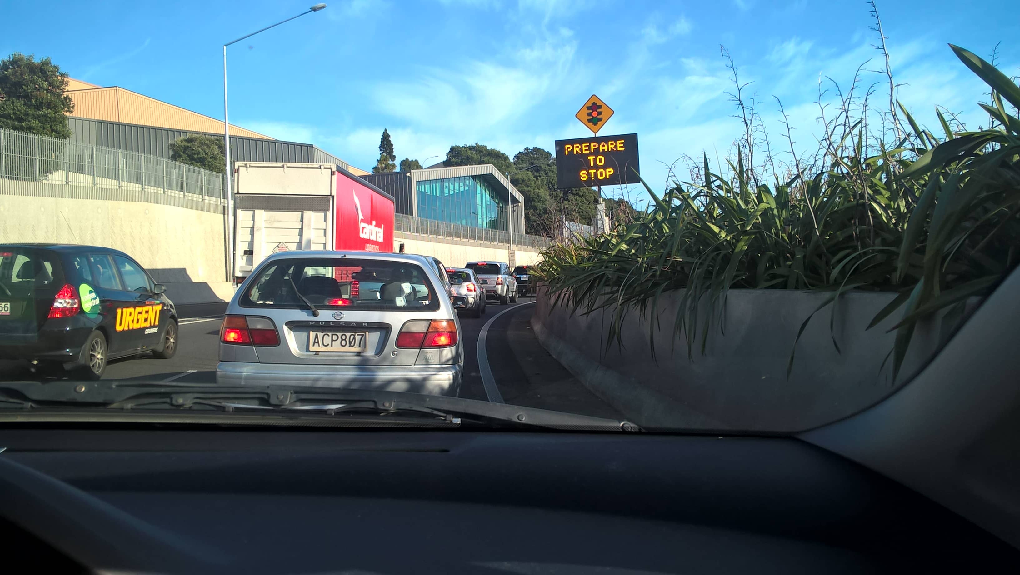 16.Prepare to stop